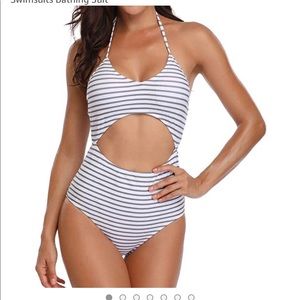 One piece bathing suit